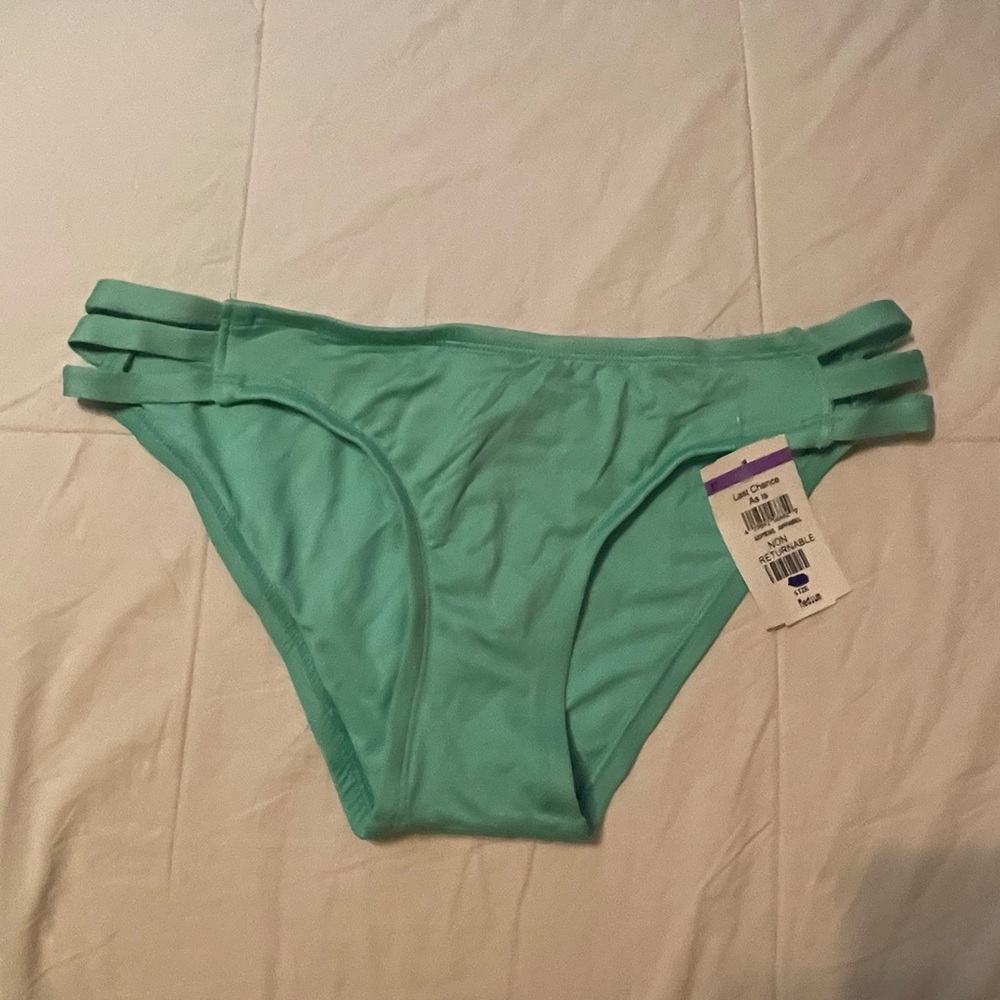 Moschino Green Strappy Bikini